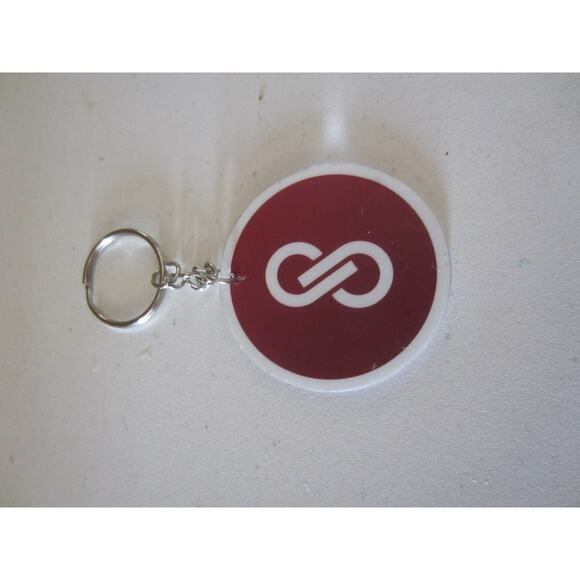 Handmade Unique Upcycled Posh Keychain - Picture 3 of 15